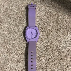 Waterproof Lavender Nixon sports watch